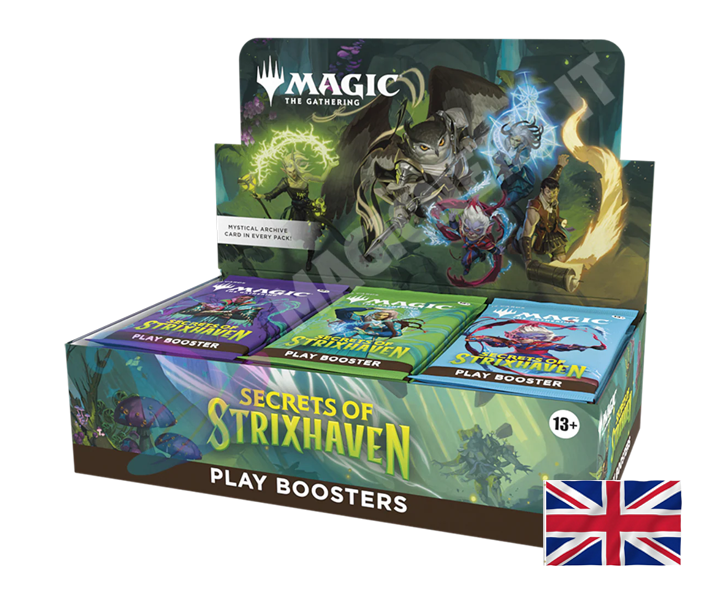 Secrets of Strixhaven: Play Booster Box Magic the Gathering (30 Bustine) ENG