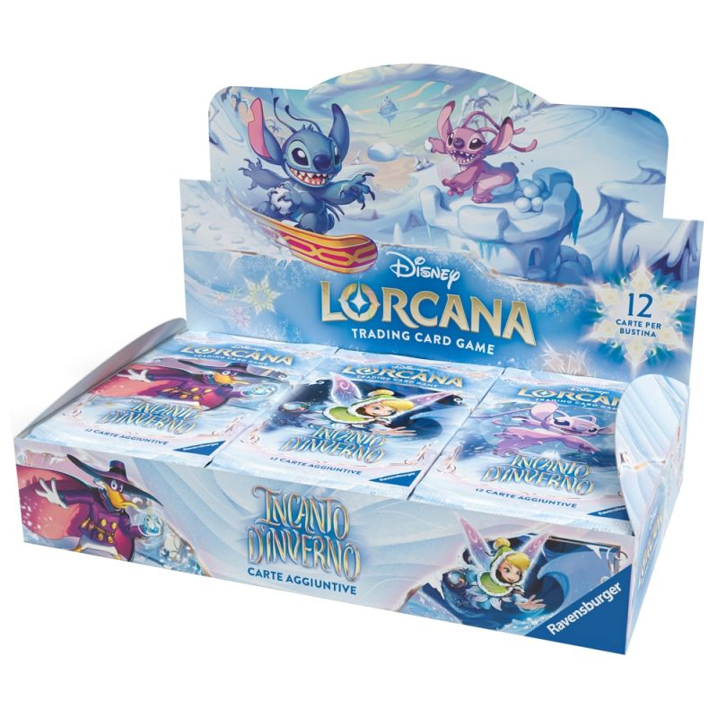 Incanto D’Inverno – Box 24 Bustine – Lorcana TCG Disney – ITA