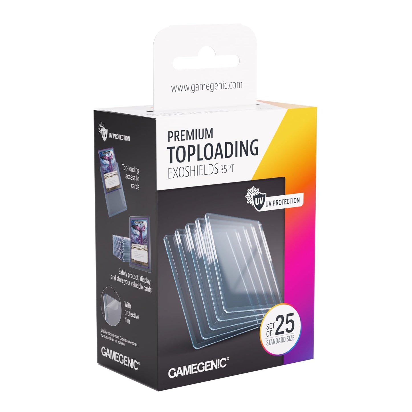 Premium Toploading Exoshields 35pt – Gamegenic