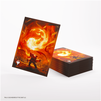 MTG SOS Premium Art Sleeves - Mountain