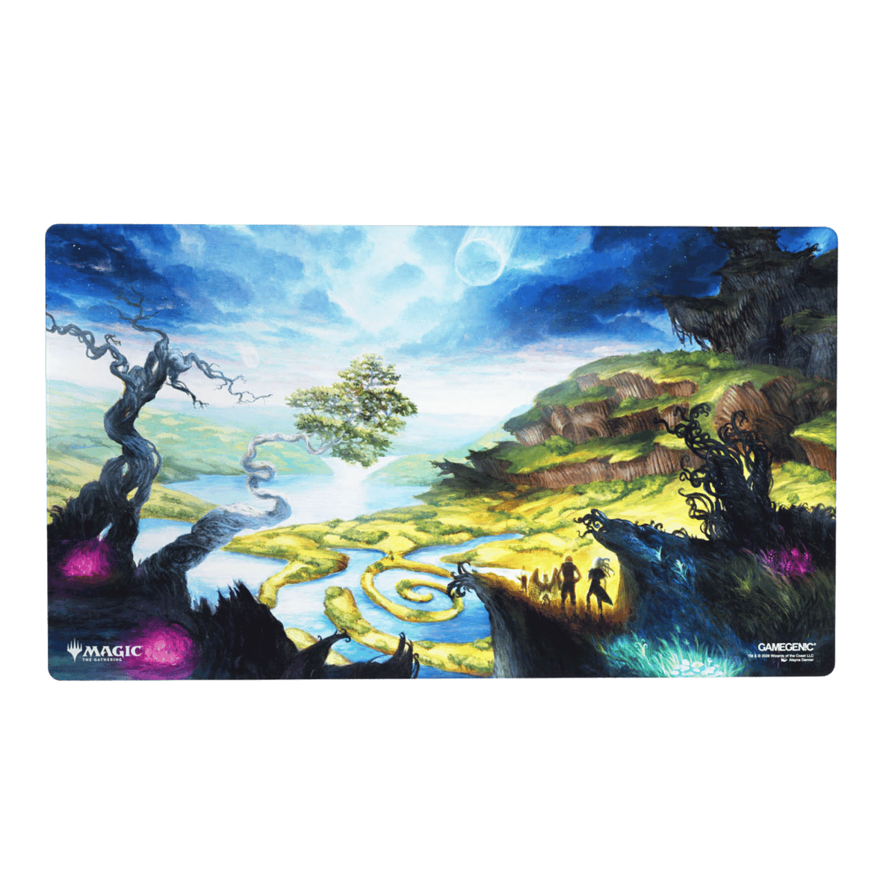 Magic: The Gathering Lorwyn Shiny Playmat – Evolving Wilds – Gamegenic
