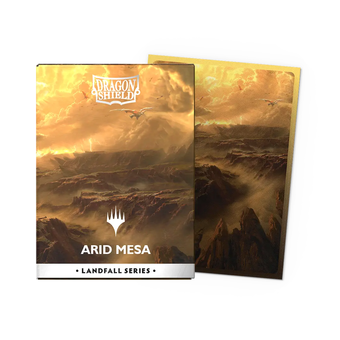 Dual Matte Art Sleeves Standard – Landfall Series – Arid Mesa – (100) Dragon Shield