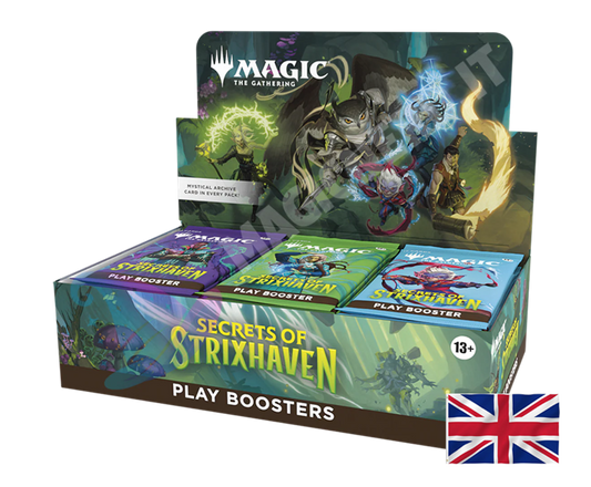 Secrets of Strixhaven: Play Booster Box Magic the Gathering (30 Bustine) ENG