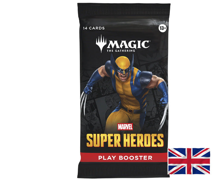 Marvel Super Heroes Play Booster Magic the Gathering (bustina singola) ENG