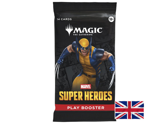 Marvel Super Heroes Play Booster Magic the Gathering (bustina singola) ENG