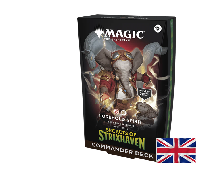 Secrets of Strixhaven Commander Deck: Lorehold Spirit Magic the Gathering ENG