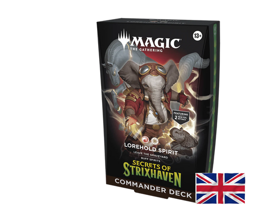 Secrets of Strixhaven Commander Deck: Lorehold Spirit Magic the Gathering ENG