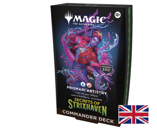 Secrets of Strixhaven Commander Deck: Prismari Artistry Magic the Gathering ENG