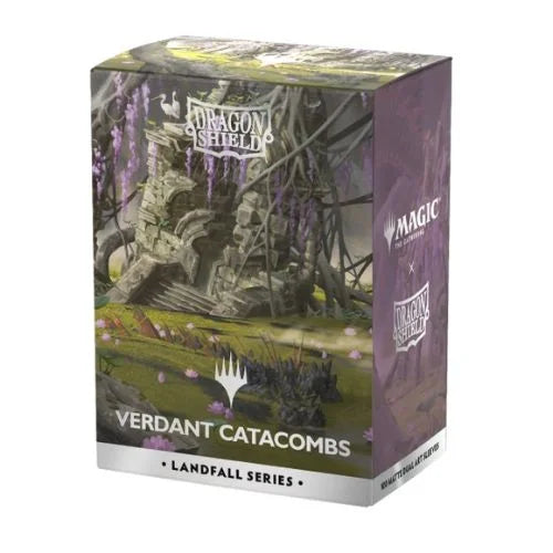 Dual Matte Art Sleeves Standard – Landfall Series – Verdant Catacombs – (100) Dragon Shield