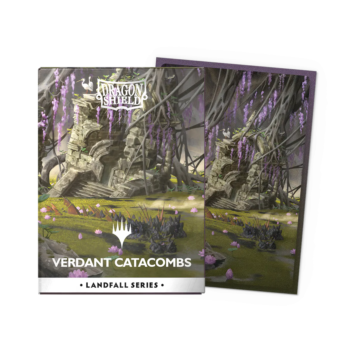 Dual Matte Art Sleeves Standard – Landfall Series – Verdant Catacombs – (100) Dragon Shield