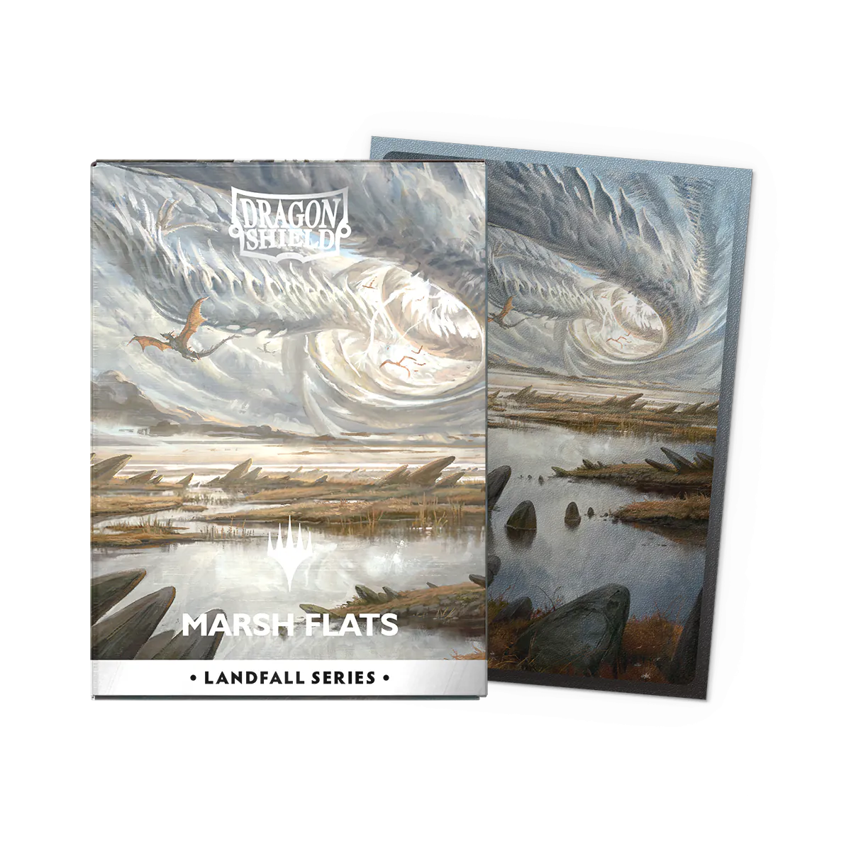 Dual Matte Art Sleeves Standard - Landfall Series - Marsh Flats - (100) Dragon Shield