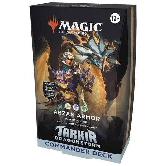 Commander: Tarkir: La Dracotempesta: "Abzan Armor" Commander Deck ENG