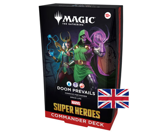 Doom Prevails Commander Deck Marvel Super Heroes ENG Magic the Gathering