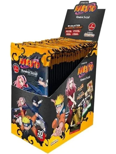 Naruto TCG: Box Pack – Konoha Shido – Primo Set Seconda Edizione - ENG