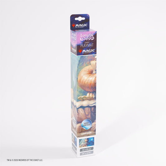 Magic: The Gathering Lorwyn Shiny Playmat – Hallowed Fountain – Gamegenic