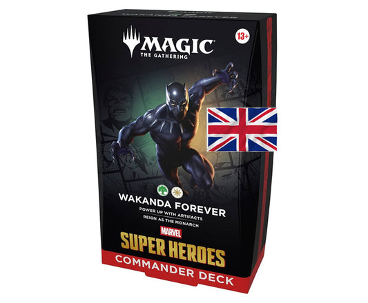 Wakand Forever Commander Deck Marvel Super Heroes ENG Magic the Gathering